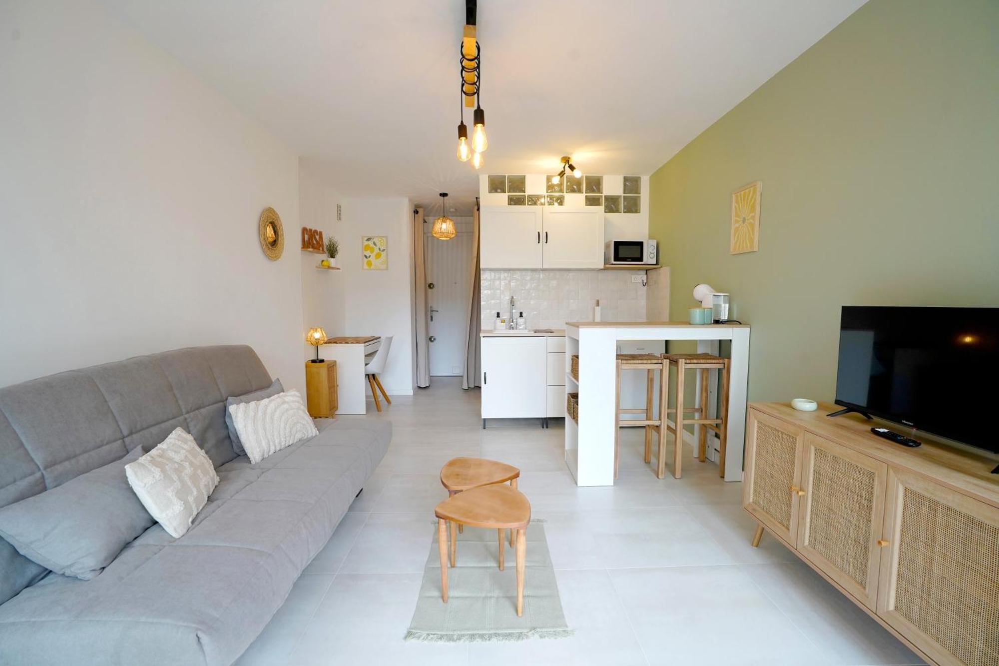 Appartement A 1min Des Plages, Juan Les Pins